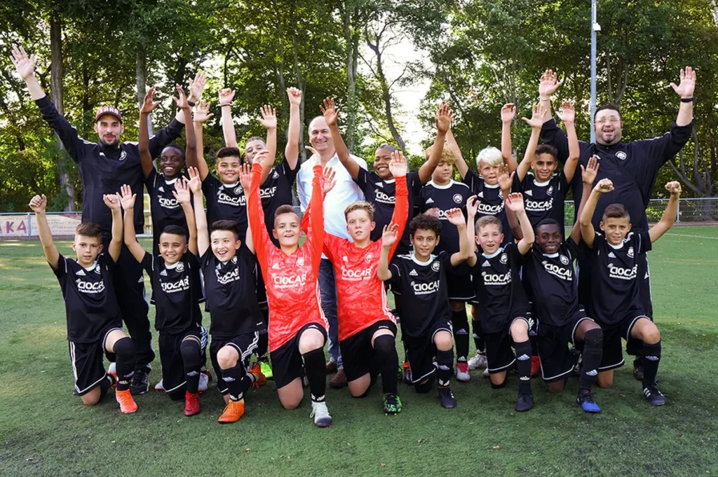 Ciocar Tura Mannschaft Jubel